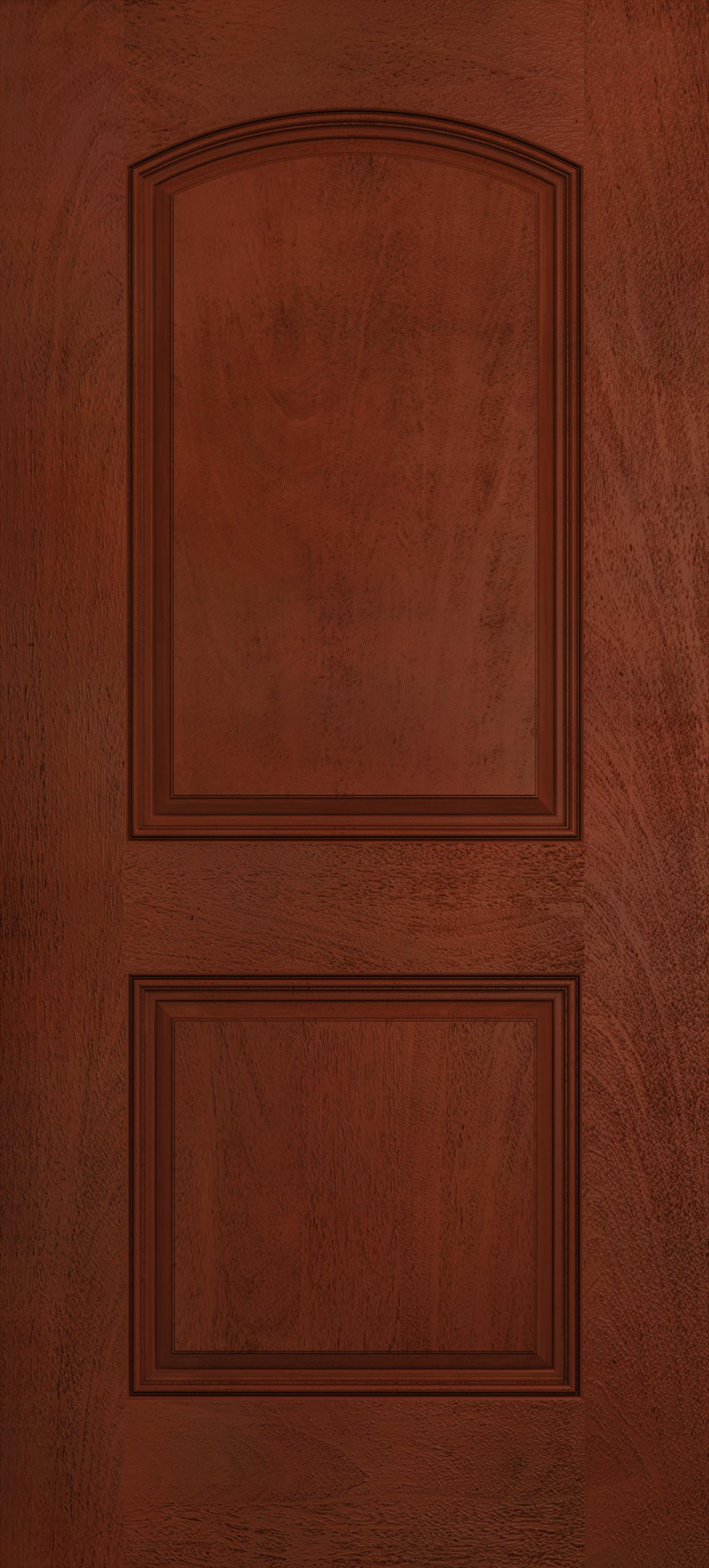 DesignPro™ Fiberglass Exterior Doors Mahogany 2Panel DesignPro™ Fiberglass Exterior Doors Mahogany 2Panel