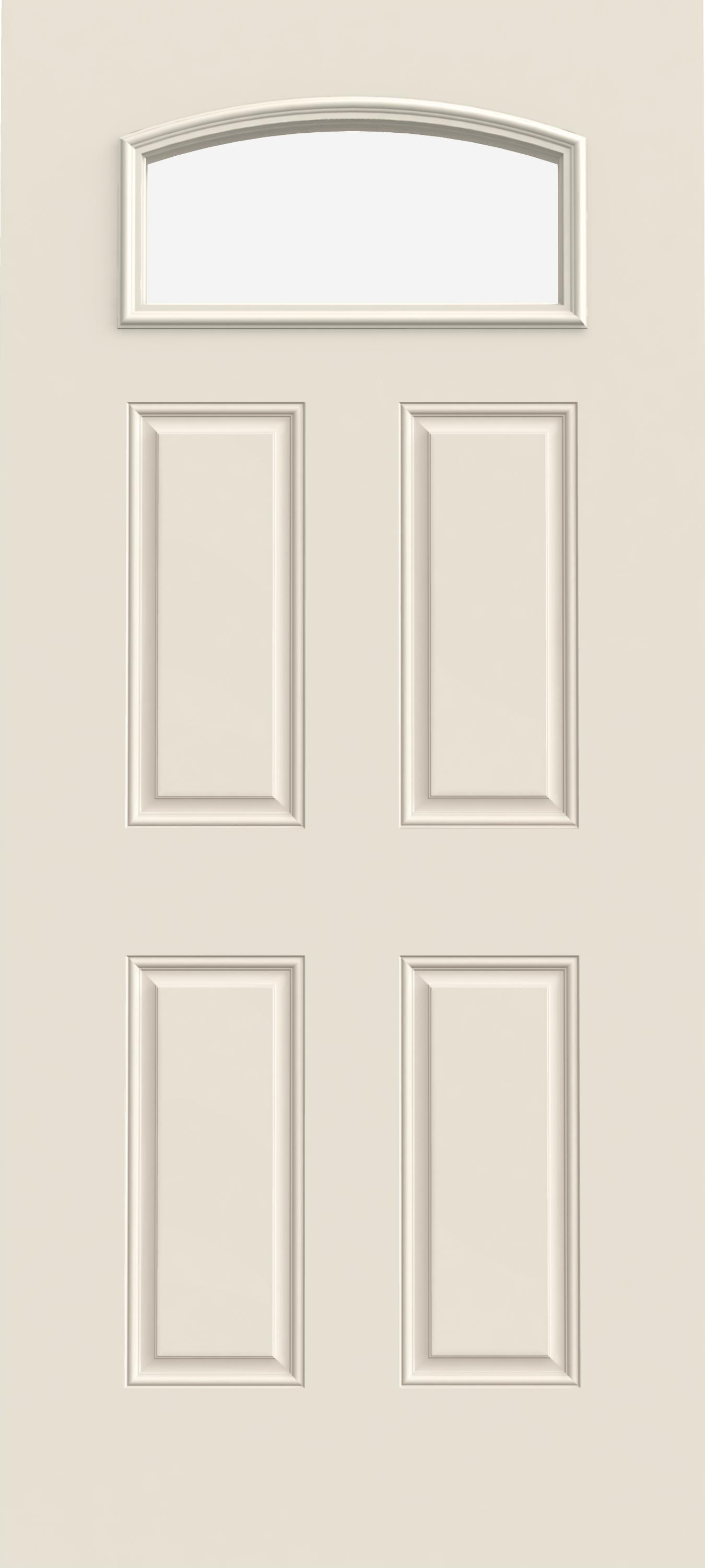 Steel Exterior Doors: Top View Camber 4-Panel | Reliable and Energy ...