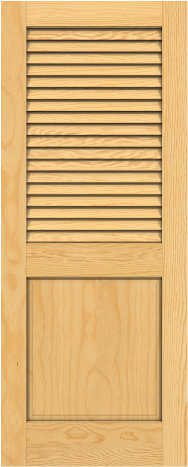 Wood Louver Doors