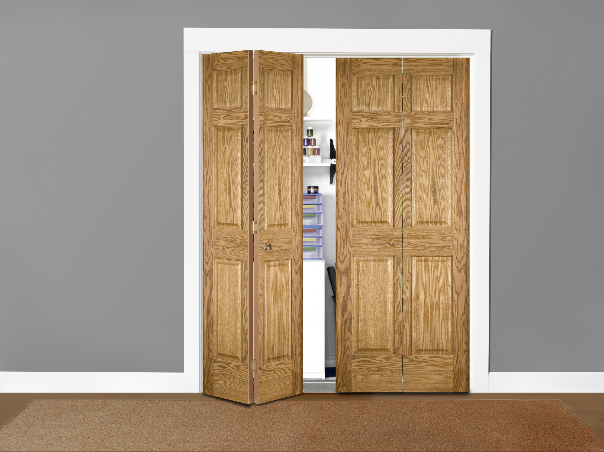 Authentic Wood Interior Doors 0066 Bifold Reliable and Energy
