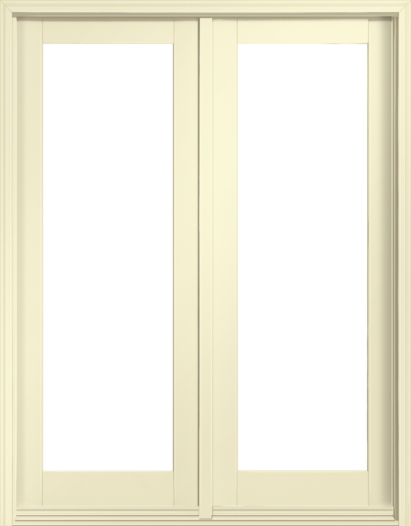 Custom Wood Patio Doors 2 Panel Swinging Reliable and Energy Efficient Doors and Windows